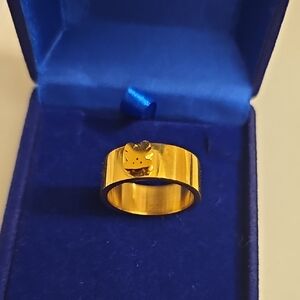 New FASHION Gold Size 9 Ring